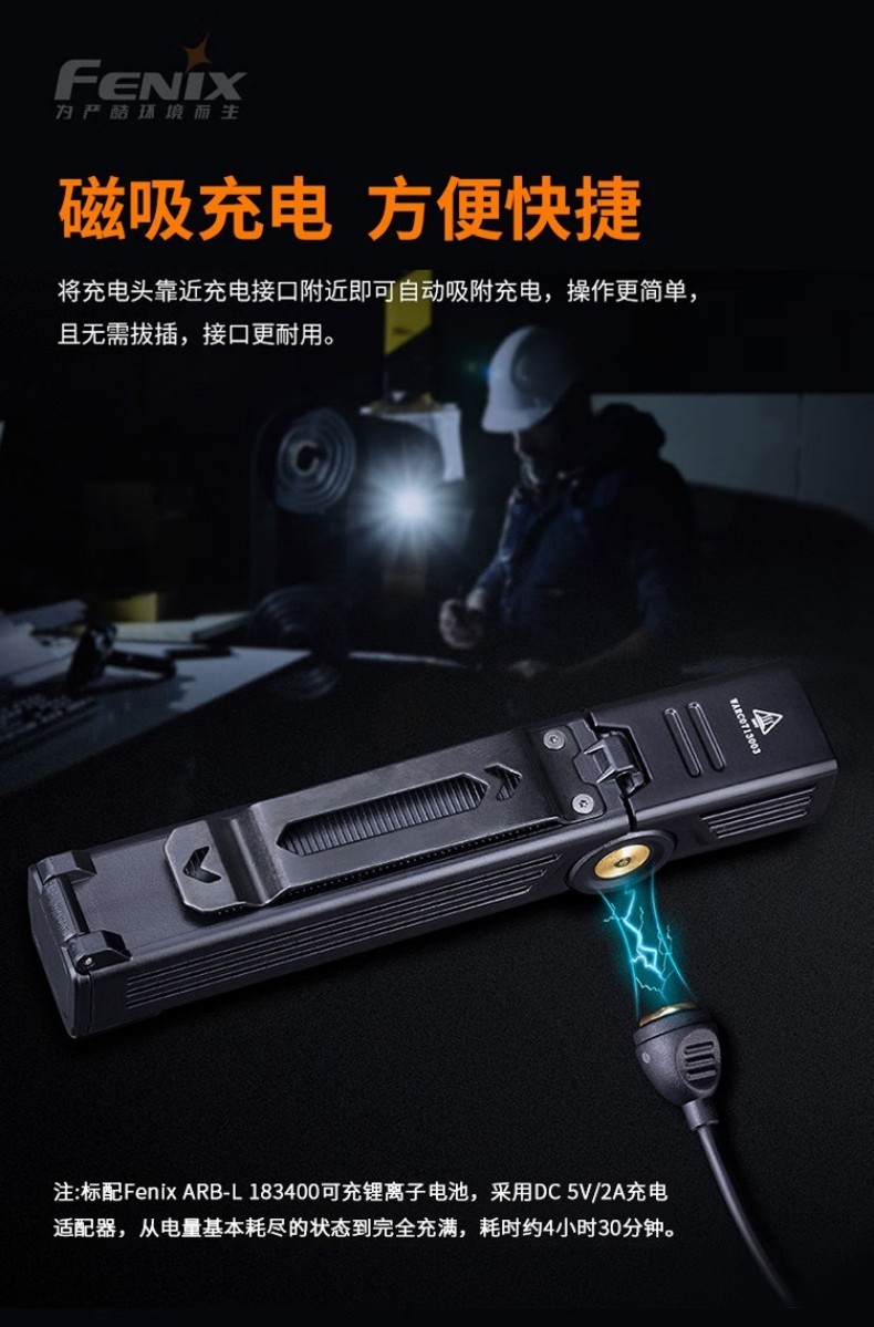 FENIX菲尼克斯WT25R WT系列磁吸轉角工作燈5.jpg