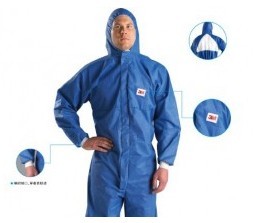 3M 4530+ 白色帶帽連體防護服