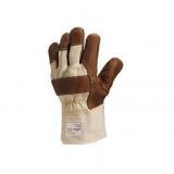 代爾塔204605牛皮手套DR605勞保手套