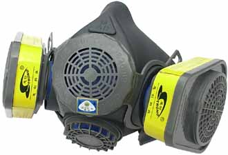 思創ST-M60X-3橡膠防毒面具（方形濾毒盒）