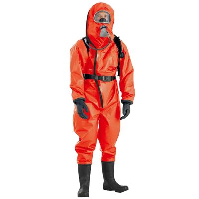 代爾塔401036氣密重型防化服