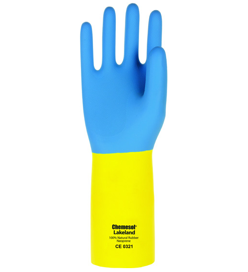 雷克蘭ECR27F Neolasol氯丁天然橡膠防化手套