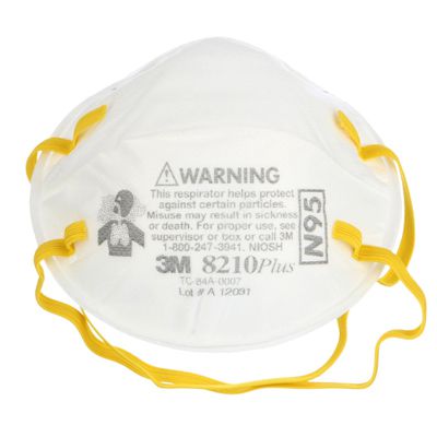 3M8210Plus N95防塵口罩