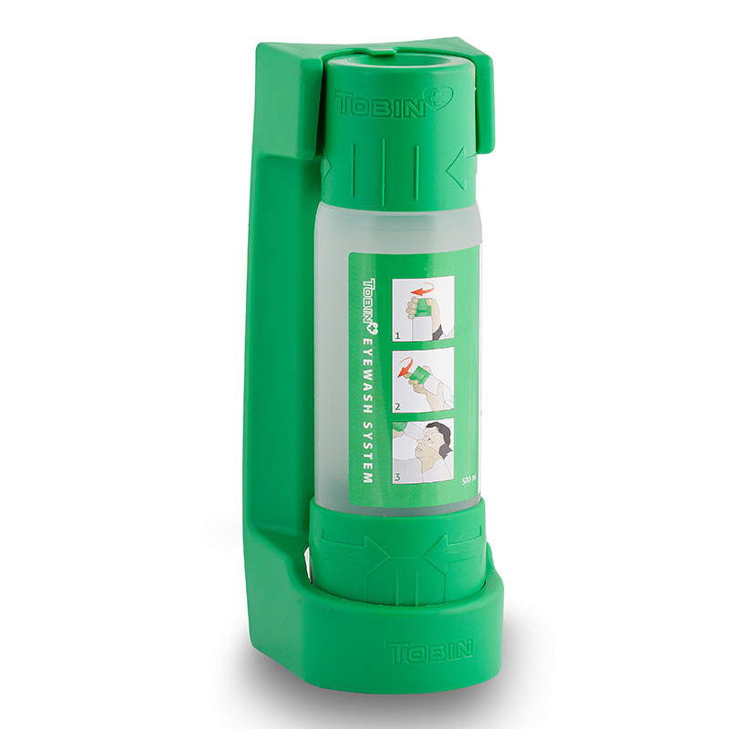 霍尼韋爾164Tobin塑料支架瓶裝洗眼液