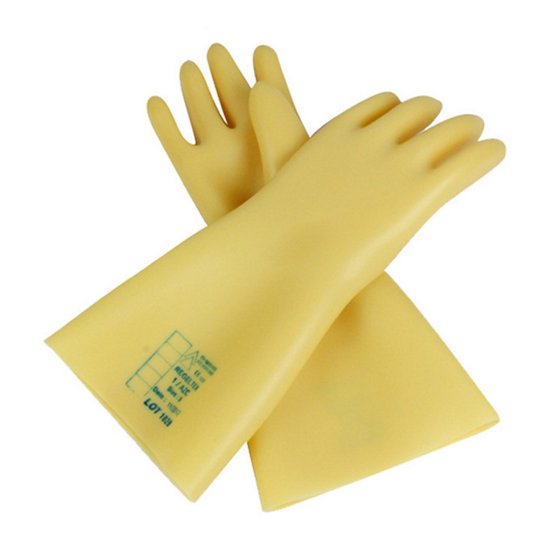 代爾塔207004天然乳膠絕緣手套