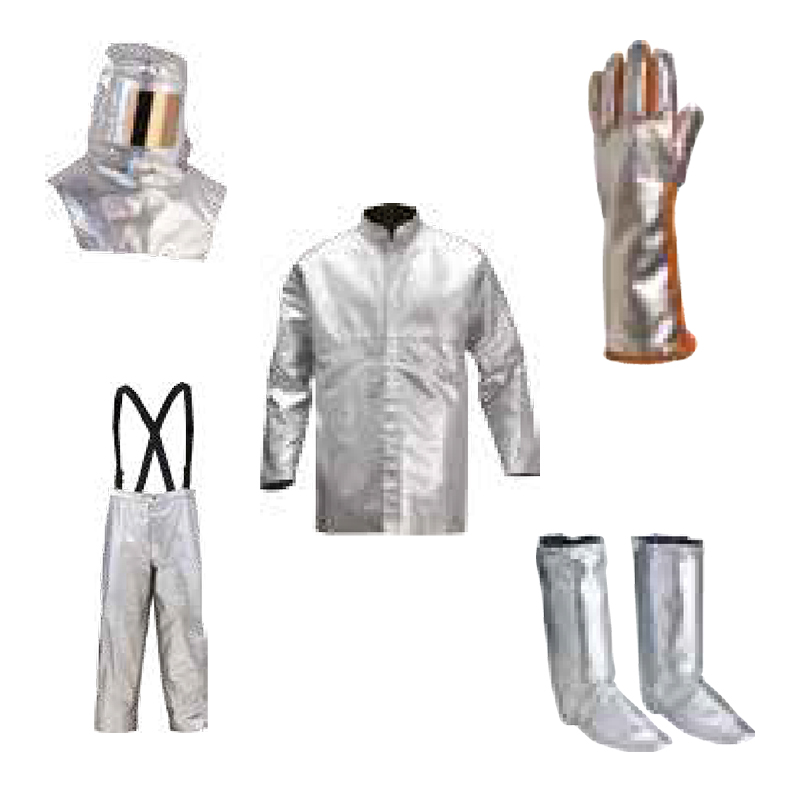 代爾塔402201隔熱服防噴濺分體套裝