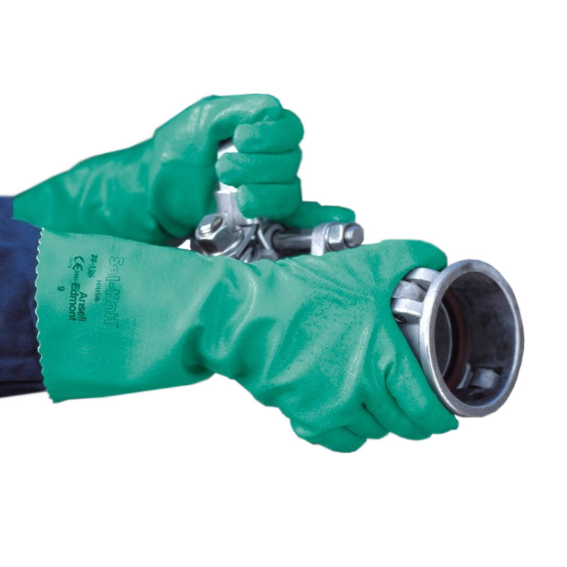 安思爾39-124丁腈橡膠防化手套 安思爾39-124丁腈橡膠防化手套