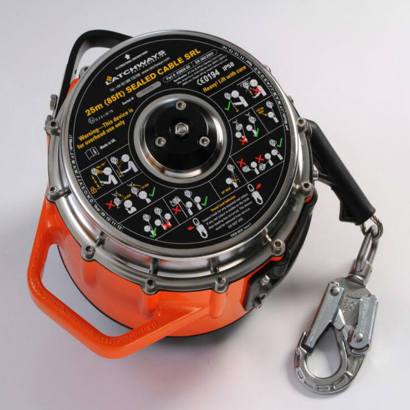 梅思安62826-00CN密封式速差防墜器