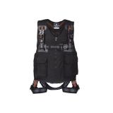 代爾塔501025馬甲式雙掛點快速接口安全帶