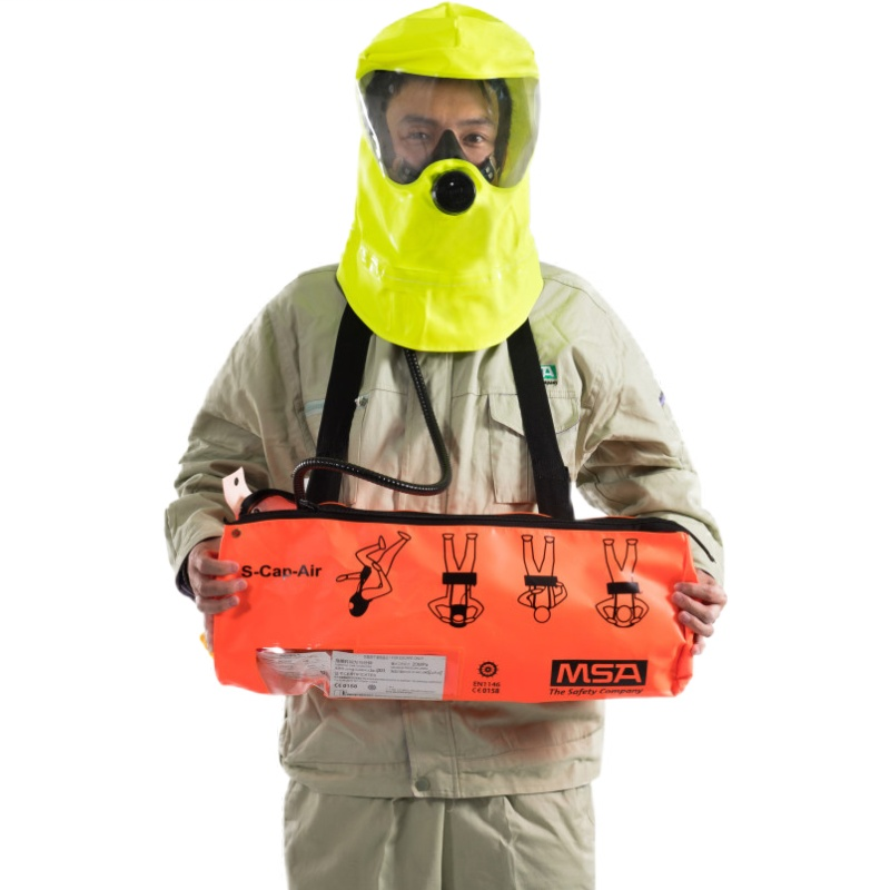梅思安10158152 S-CAP-Air供氣式逃生呼吸器3L