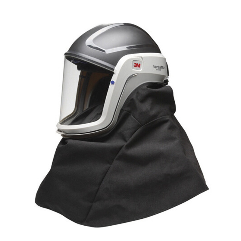 3M M-406電動送風系統披肩式硬頭盔