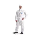 杜邦美版tyvek TY127SWH防護(hù)服白色D級連體防護(hù)服