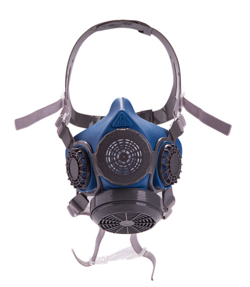 思創ST-M60G-2A硅膠半面罩單濾盒防塵面具