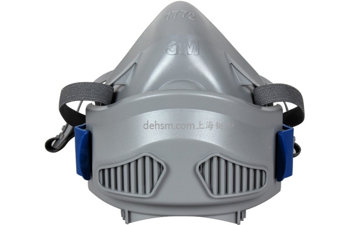 3M7772防有機蒸氣防塵面具圖片-正面
