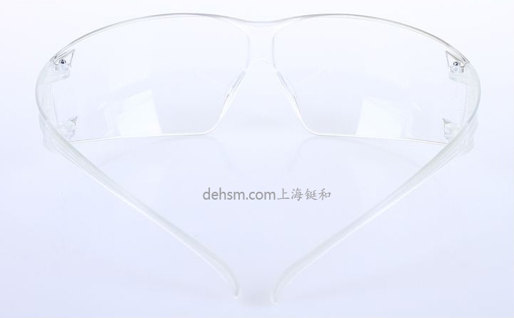 3M SF201AF透明防霧防護眼鏡圖片-反面