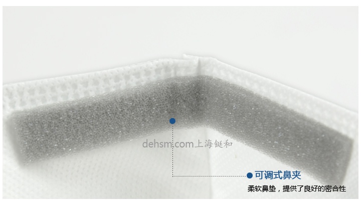  3M9501V KN95防塵口罩可調節鼻夾