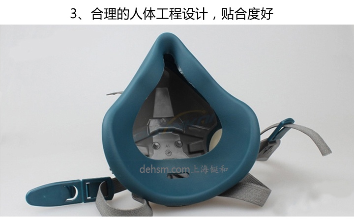 3M650P防毒面具符合人體工程設(shè)計(jì)