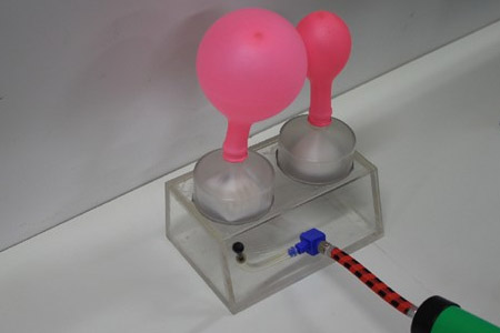 3m冷流呼氣閥演示