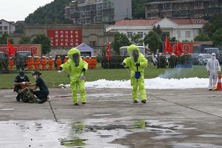 a級防化服檢測演練