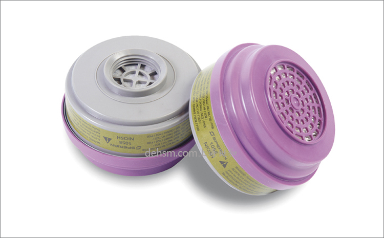 霍尼韋爾105810防塵濾毒盒圖片側面