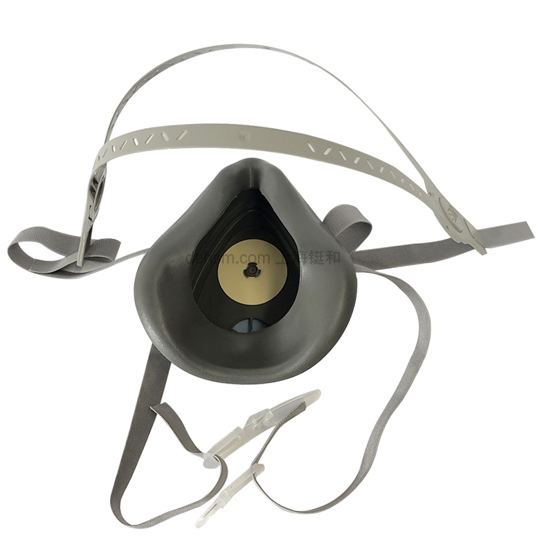 3M3200自吸過濾式防毒面具半面罩圖片-反面