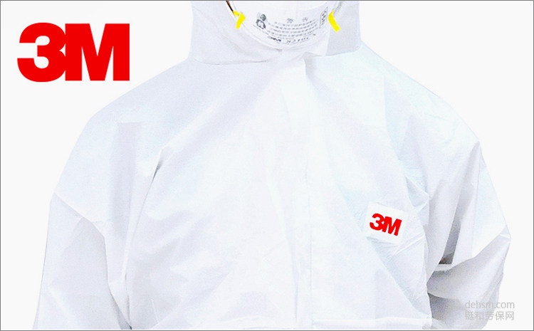 3M4515連體防護服與口罩搭配防護性能更高
