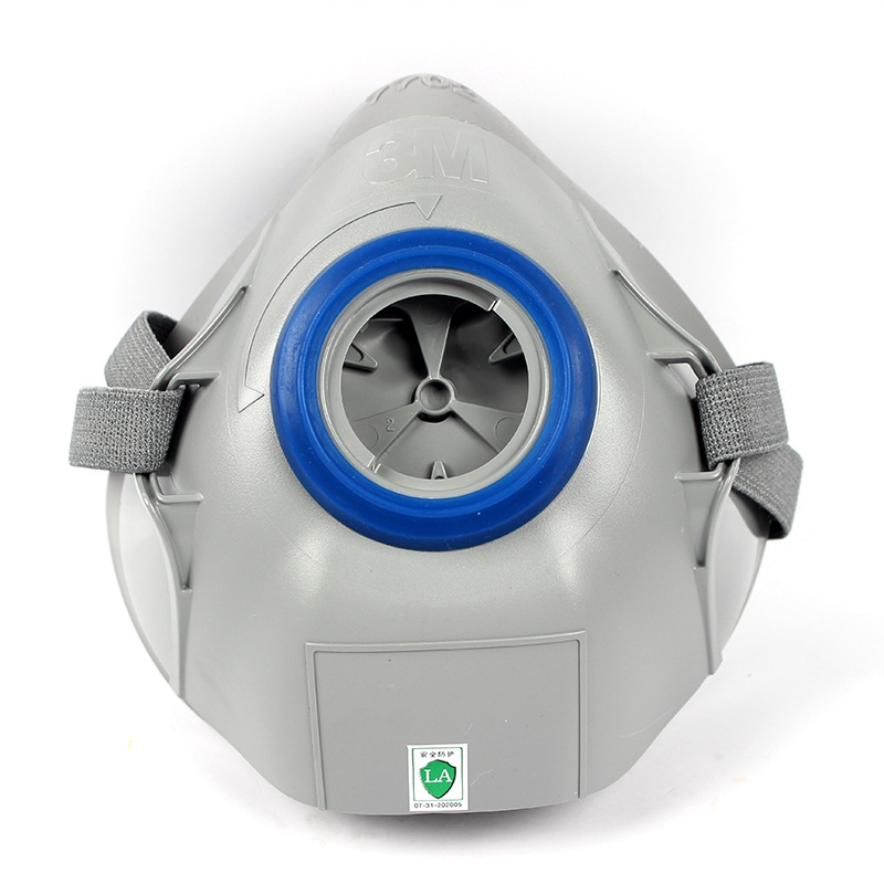 3M7701硅膠防毒面具圖片1