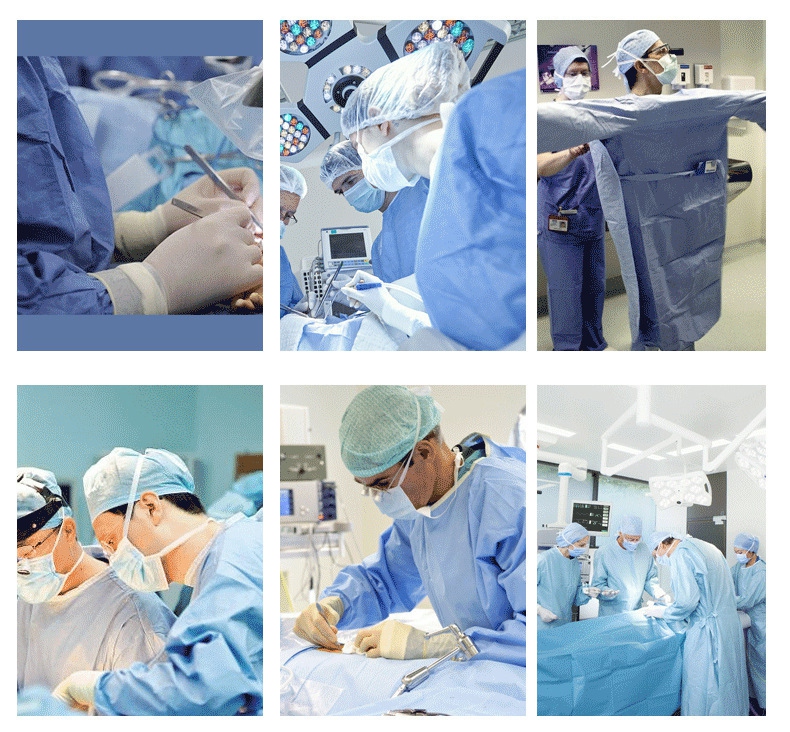 一次性膠條型醫用隔離衣使用領域