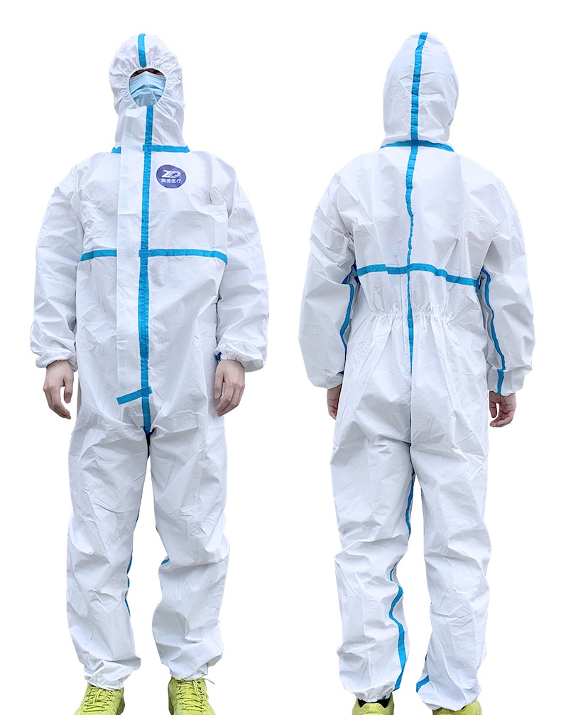 振德一次性醫用防護服圖片實物