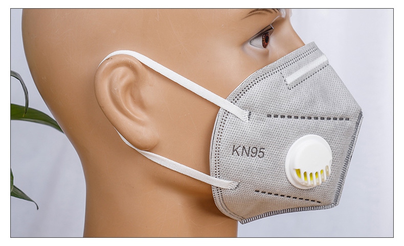 定和DH9515KN95防塵口罩圖片-側面