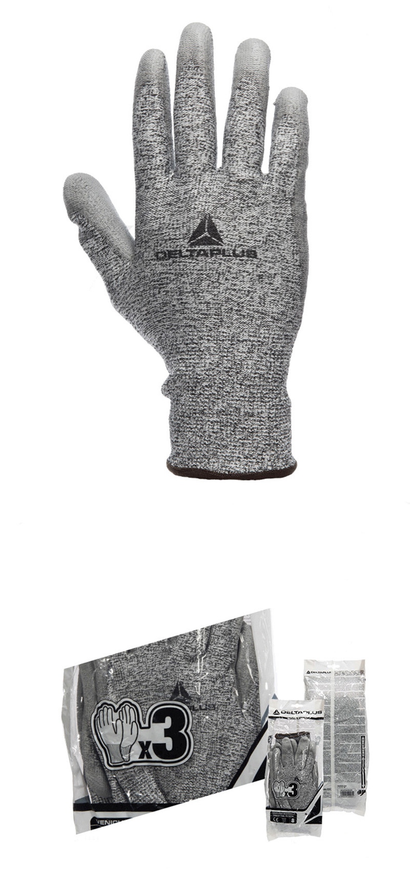 代爾塔202058 PU涂層防割手套圖2