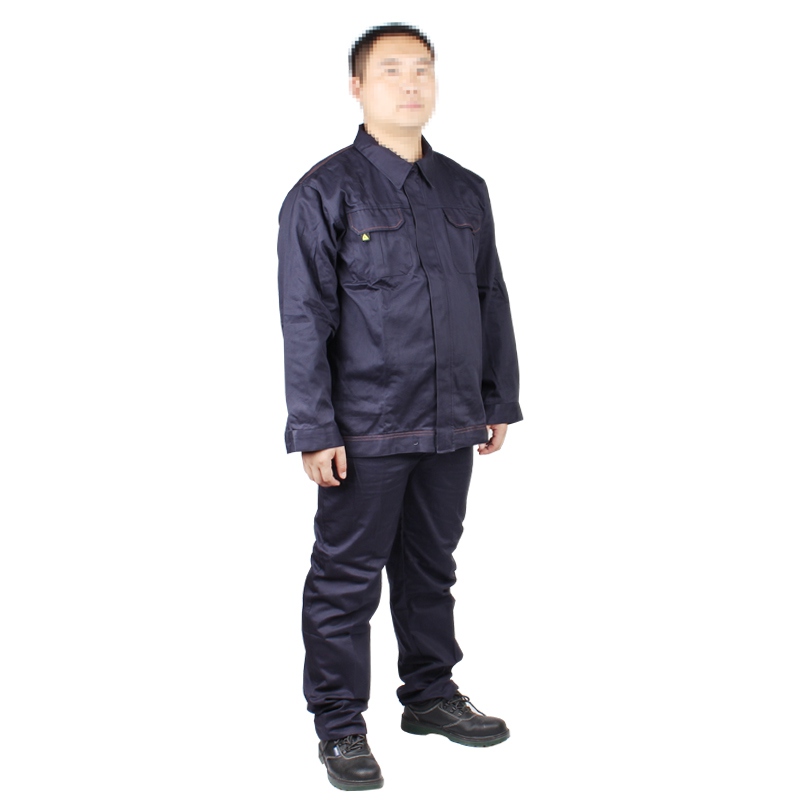 代爾塔405168全棉防靜電服套裝圖2