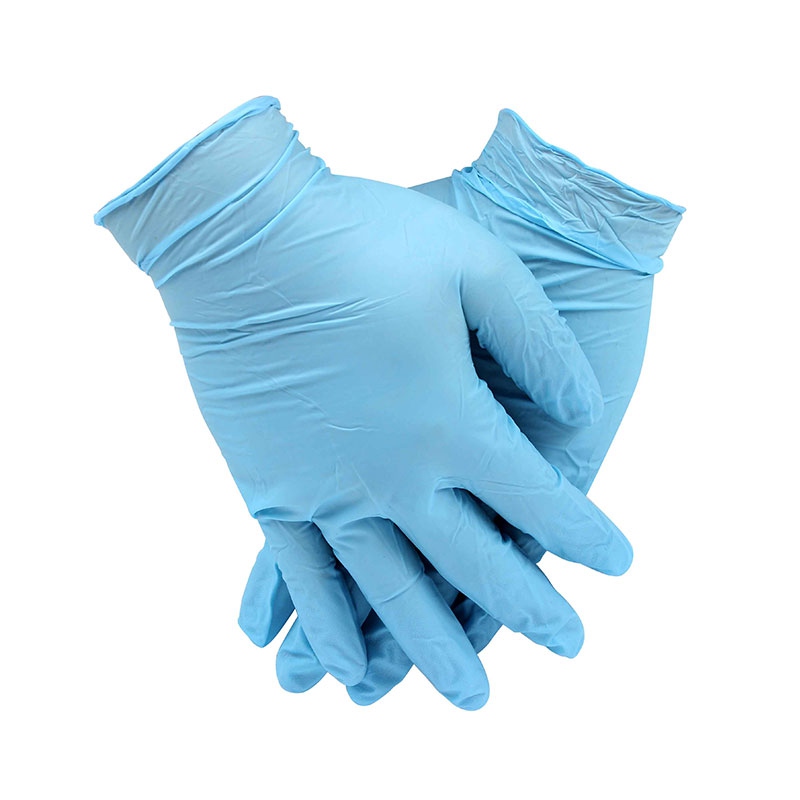 安思爾92-210藍色一次性無粉丁腈手套圖3