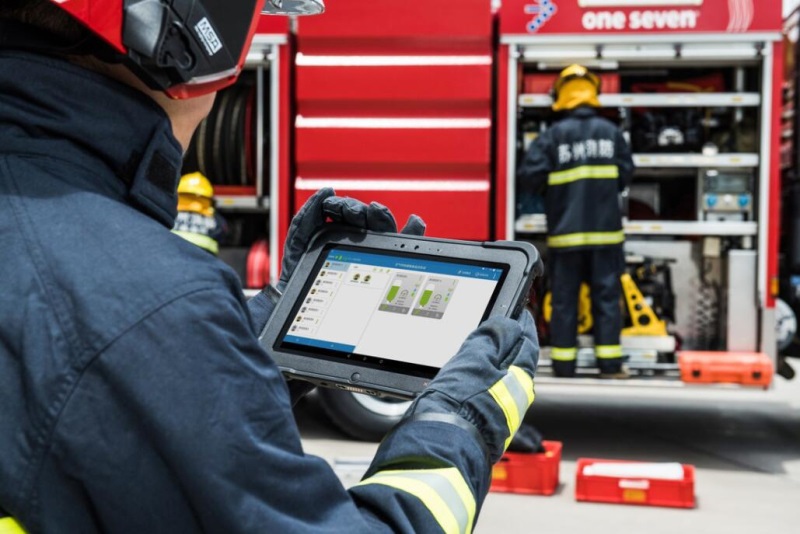 梅思安10144729空氣呼吸器書寫板電腦圖2