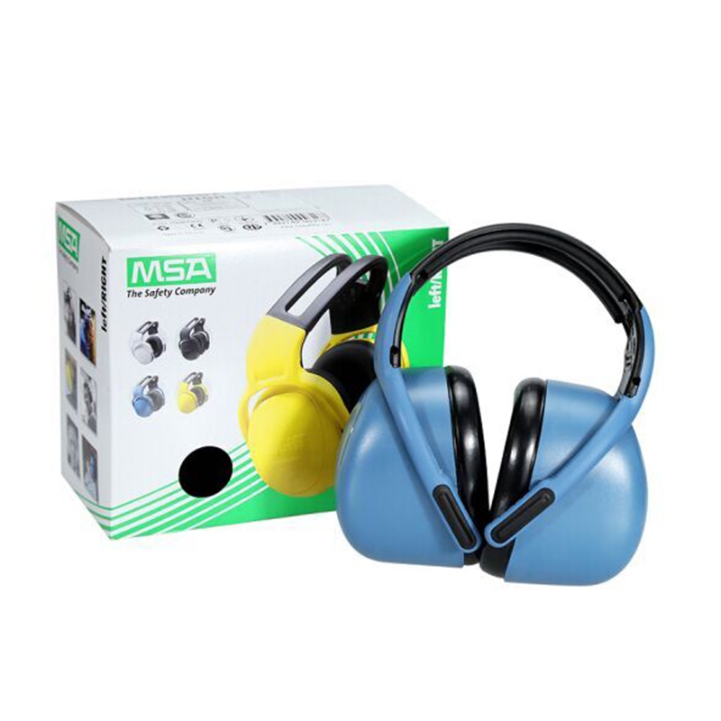 梅思安10087438頭盔式低衰減左右防噪音耳罩圖5
