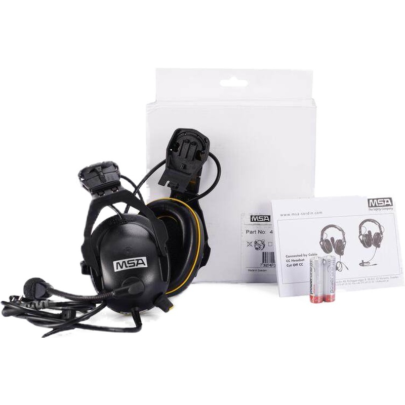 梅思安SOR45532有線型電子防噪音耳罩圖5