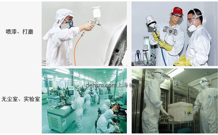 杜邦1422A工業(yè)防護服在噴漆、打磨、無塵室及實驗室的應(yīng)用